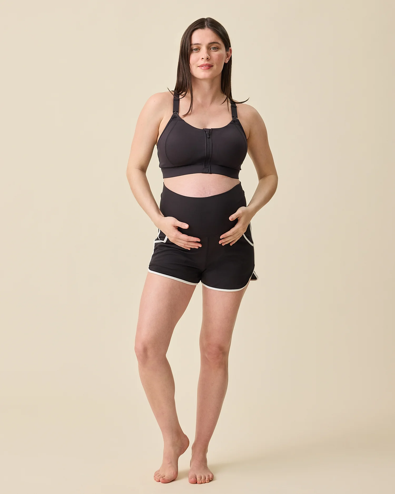 Active Maternity & Postpartum Short | Black - Image 3