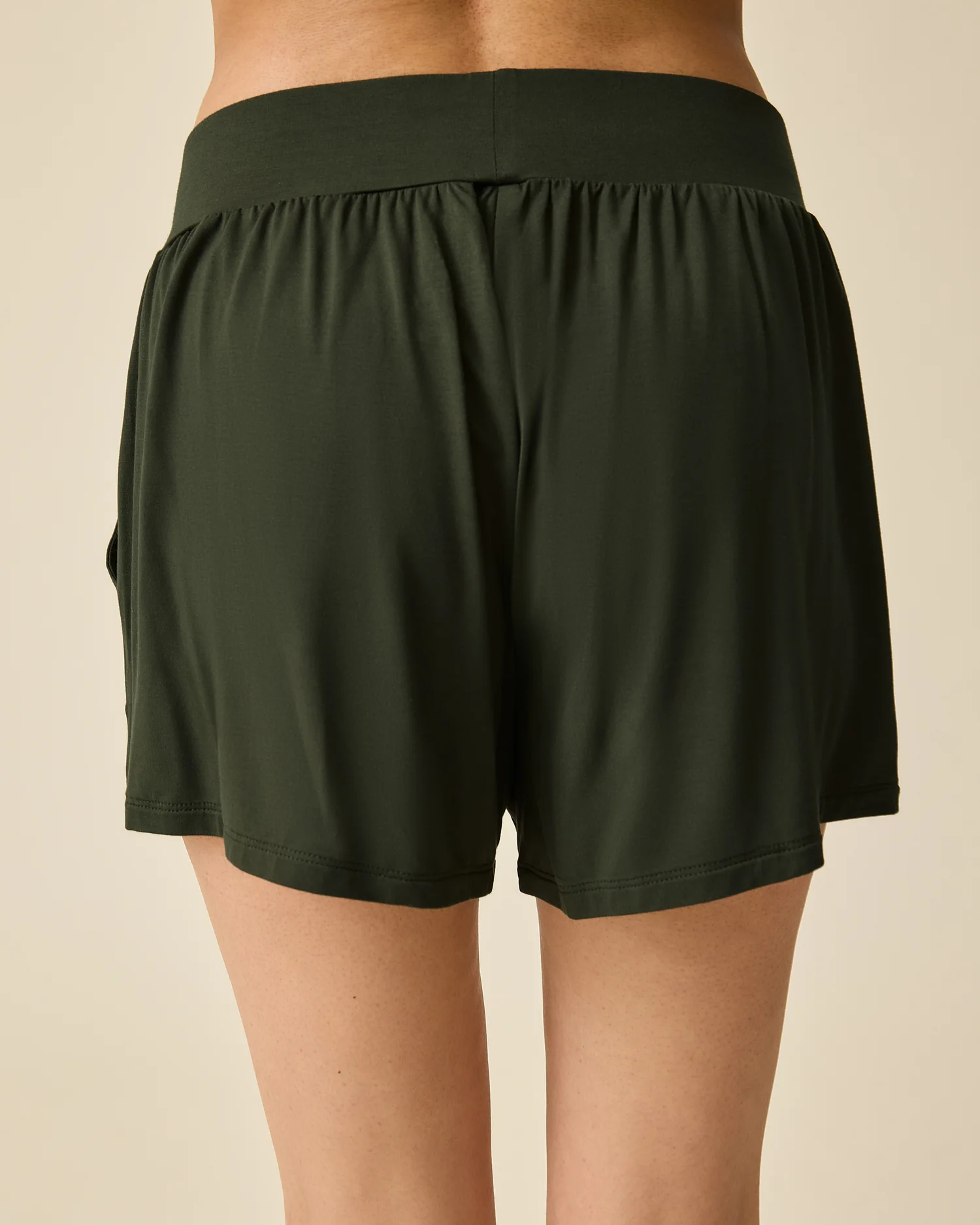 Aria Bamboo Casual Lounge Short | Thyme - Image 4