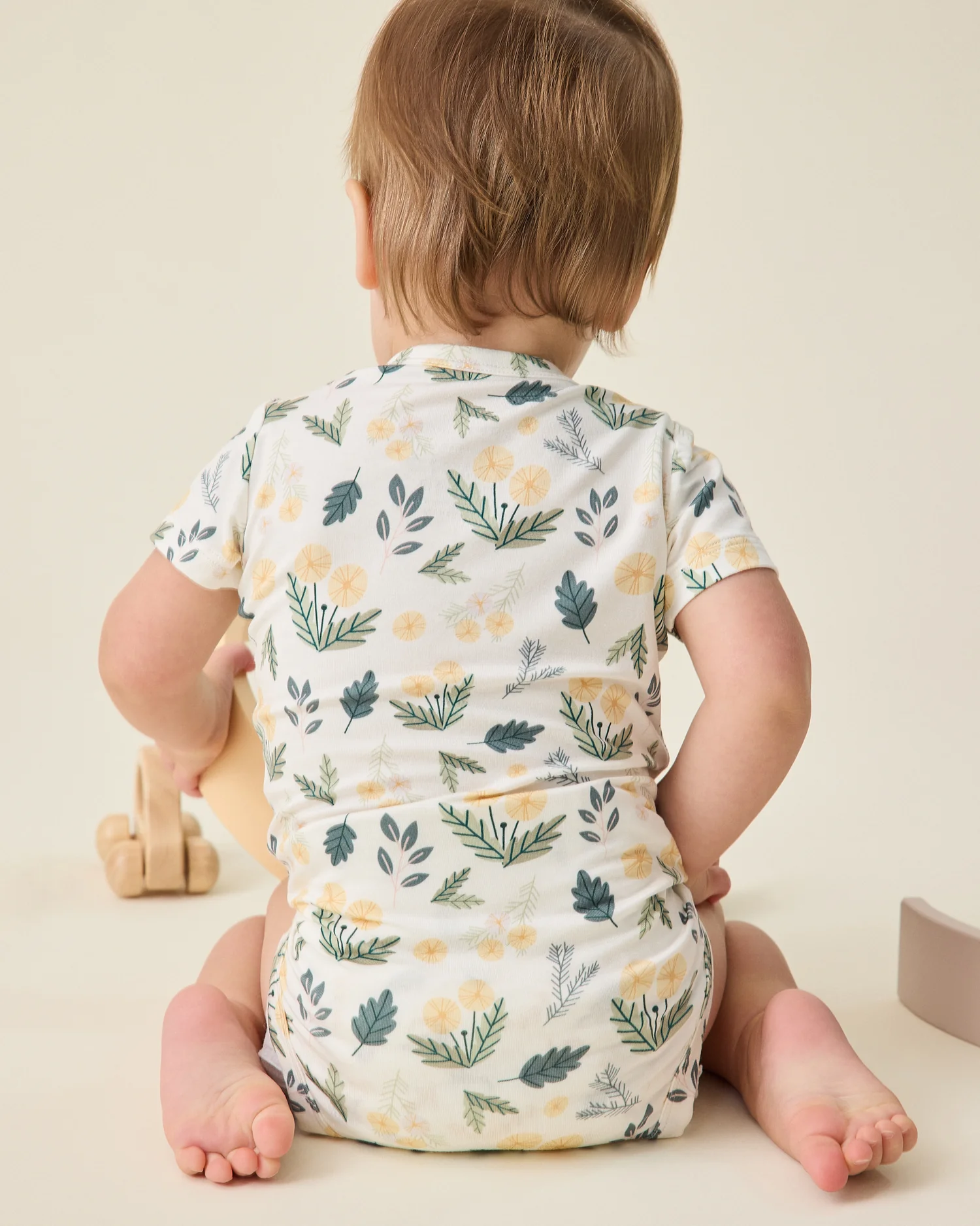 Baby Onesie Two-Pack | Honey Dandelion - Image 4