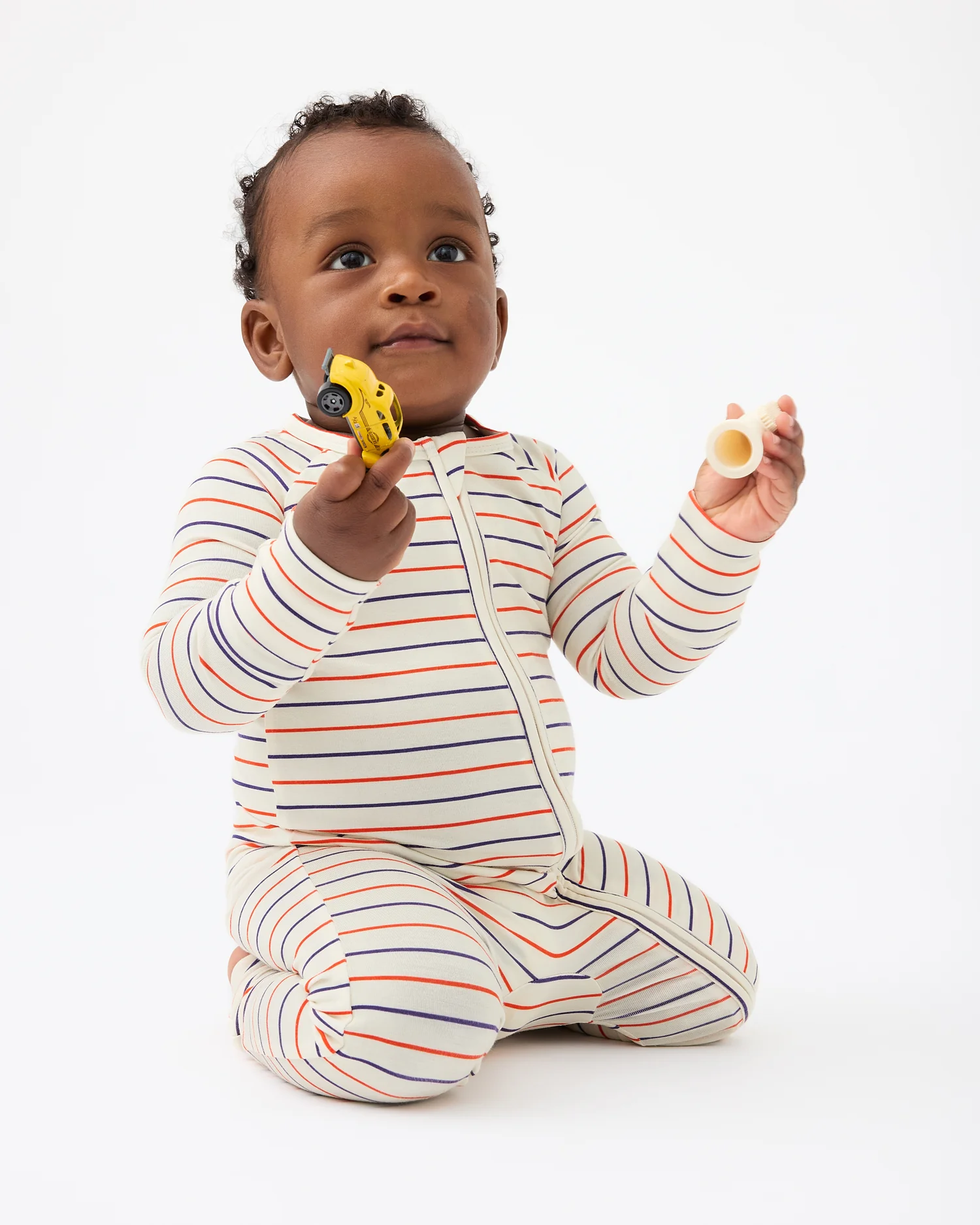 Bamboo Baby Pajama | Pencil Stripe