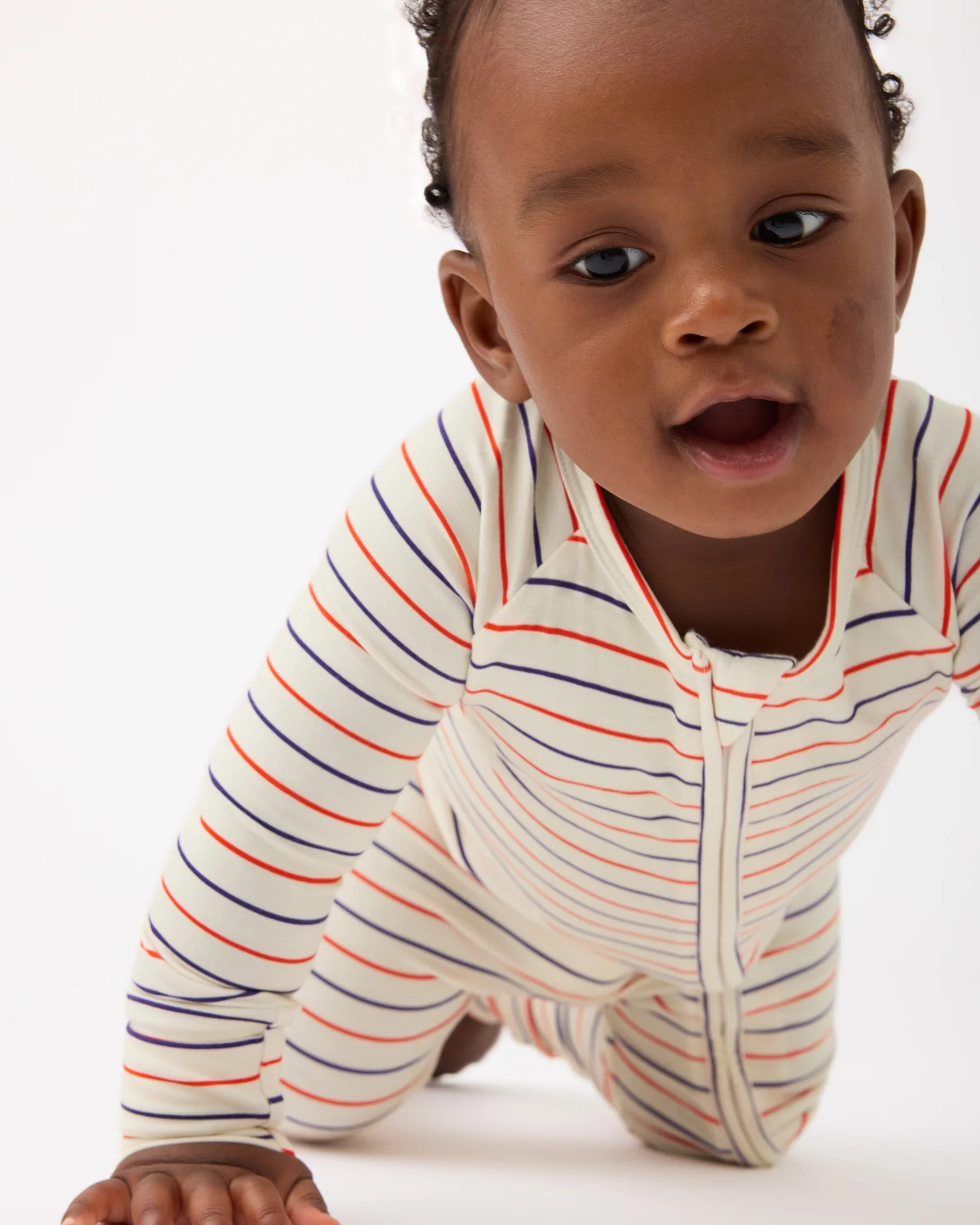 Bamboo Baby Pajama | Pencil Stripe - Image 3