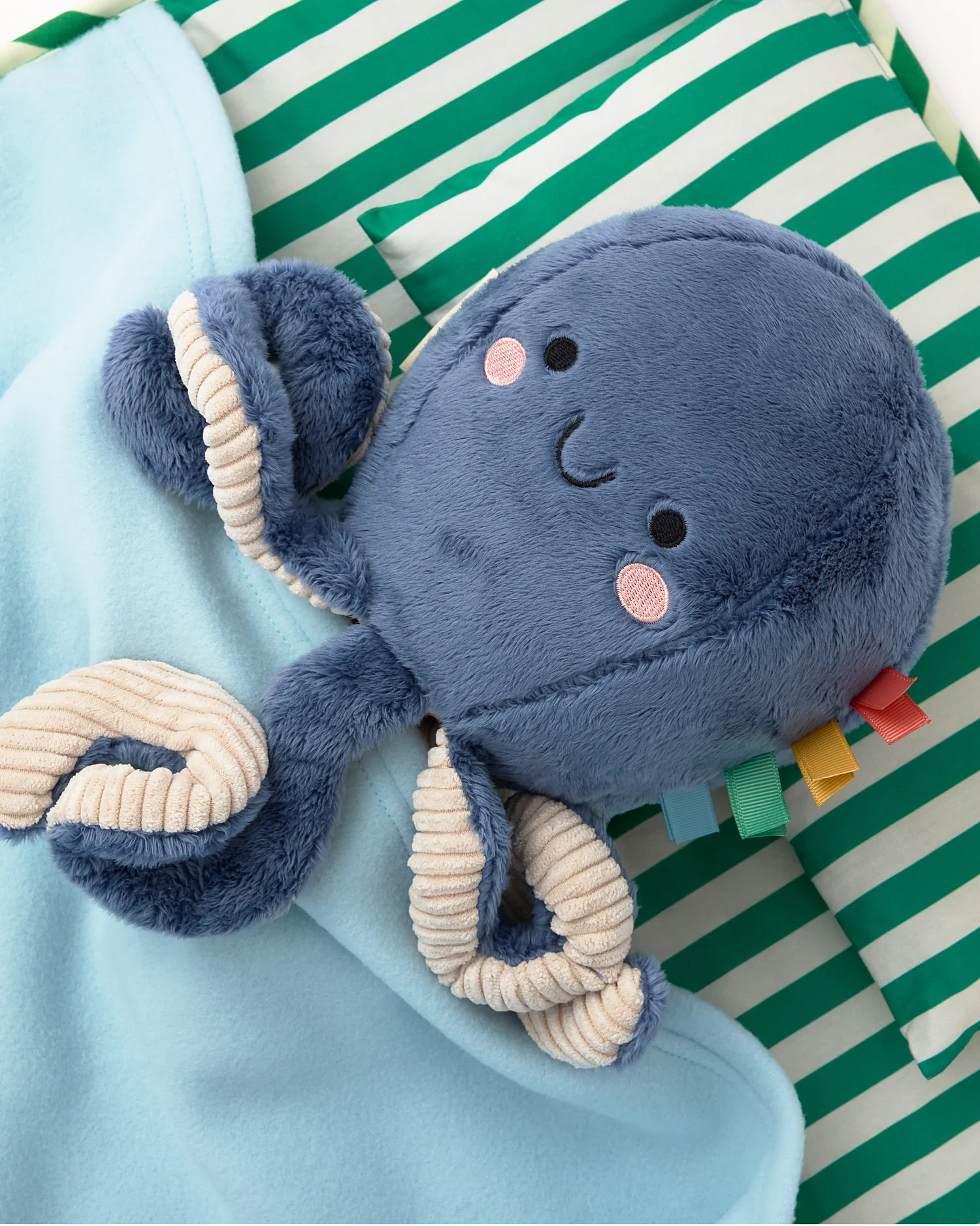 Cool Kid Nap Mat | Green Stripe - Image 4