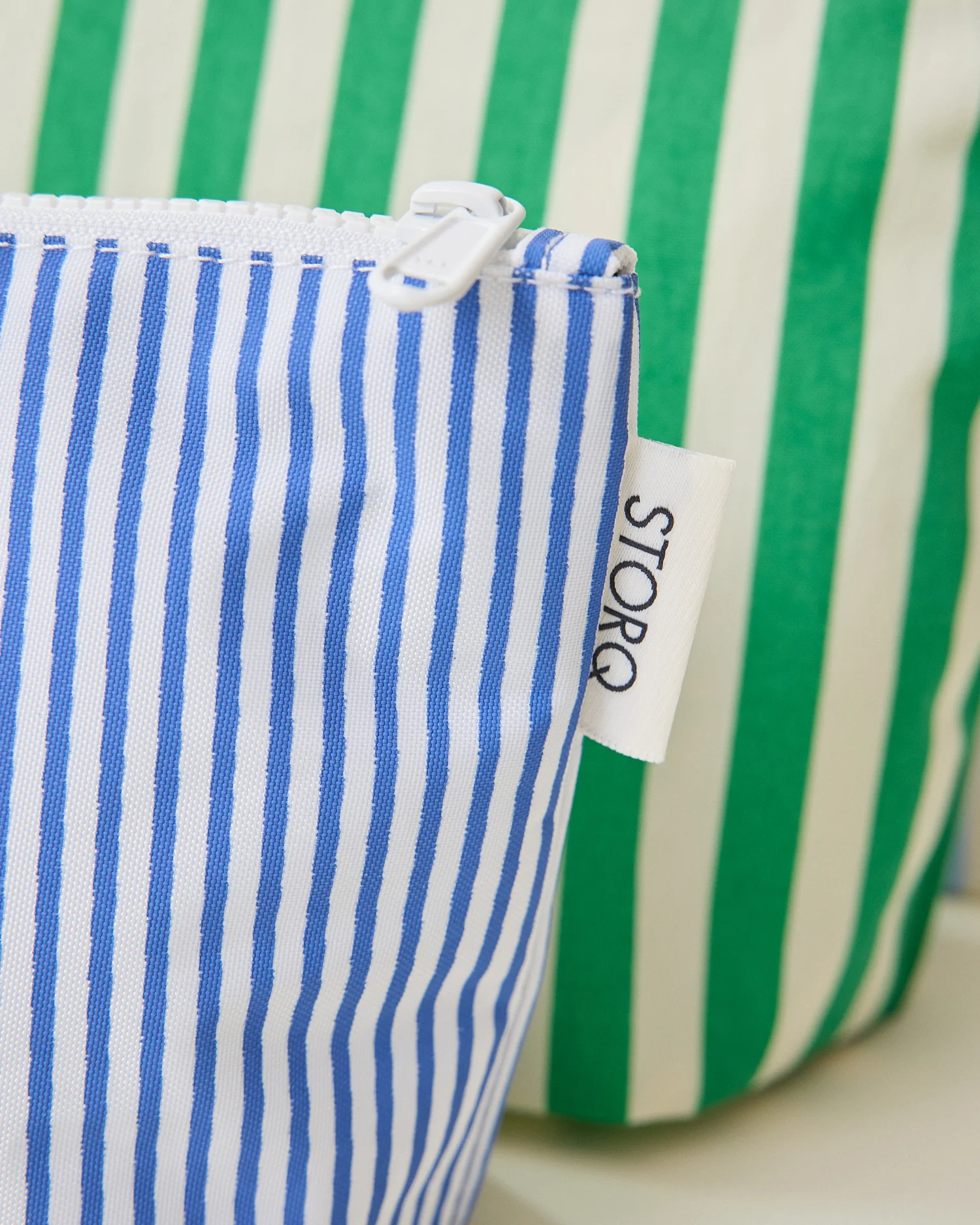 Zipper Pouch Three-Piece Set | Stripe - Image 4
