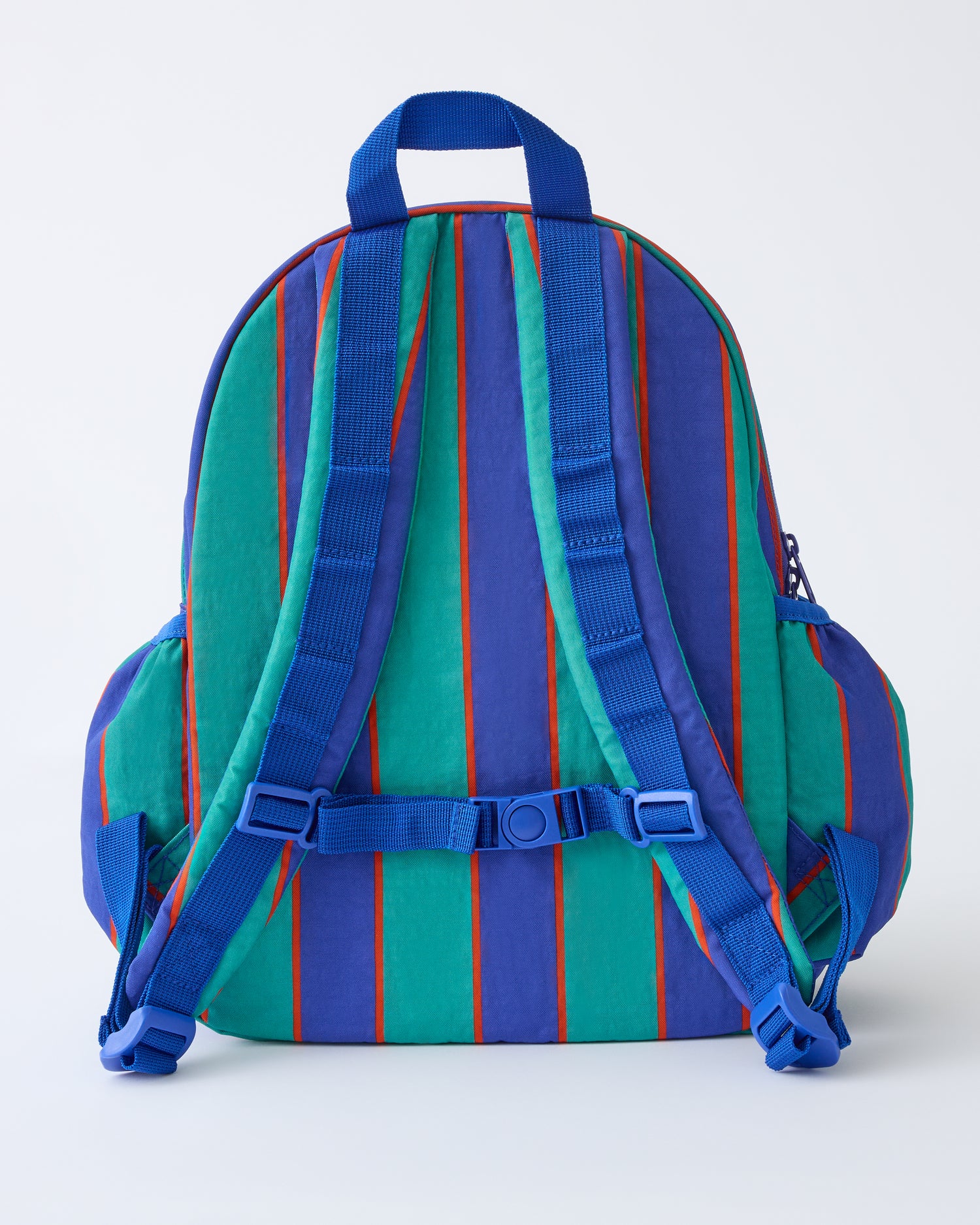 Cool Kid Backpack | Navy & Green Stripe - Image 3