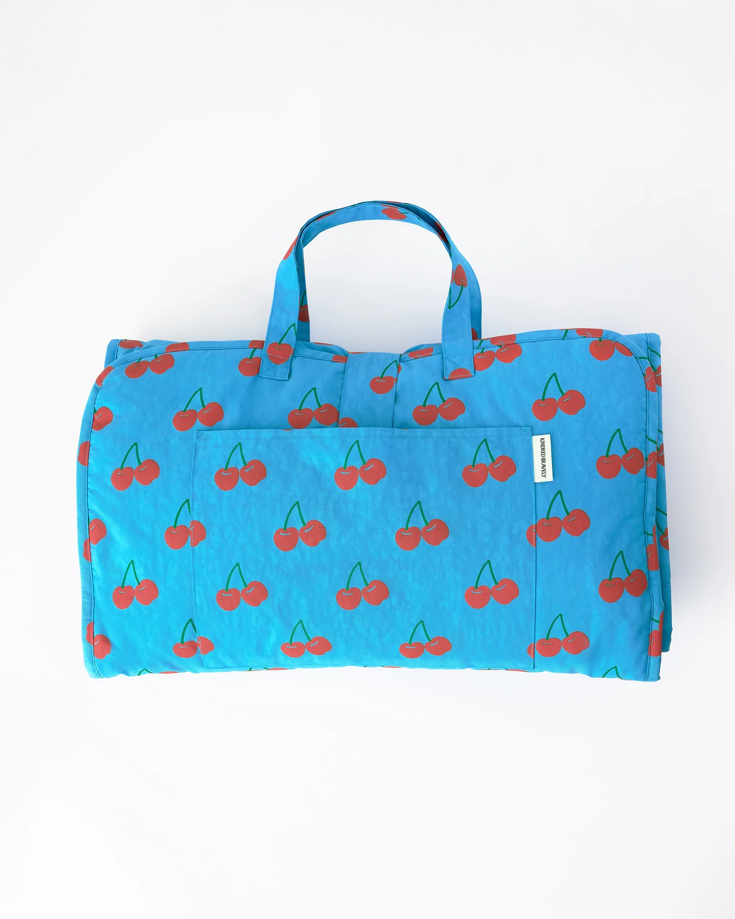 Cool Kid Nap Mat | Blue Cherries